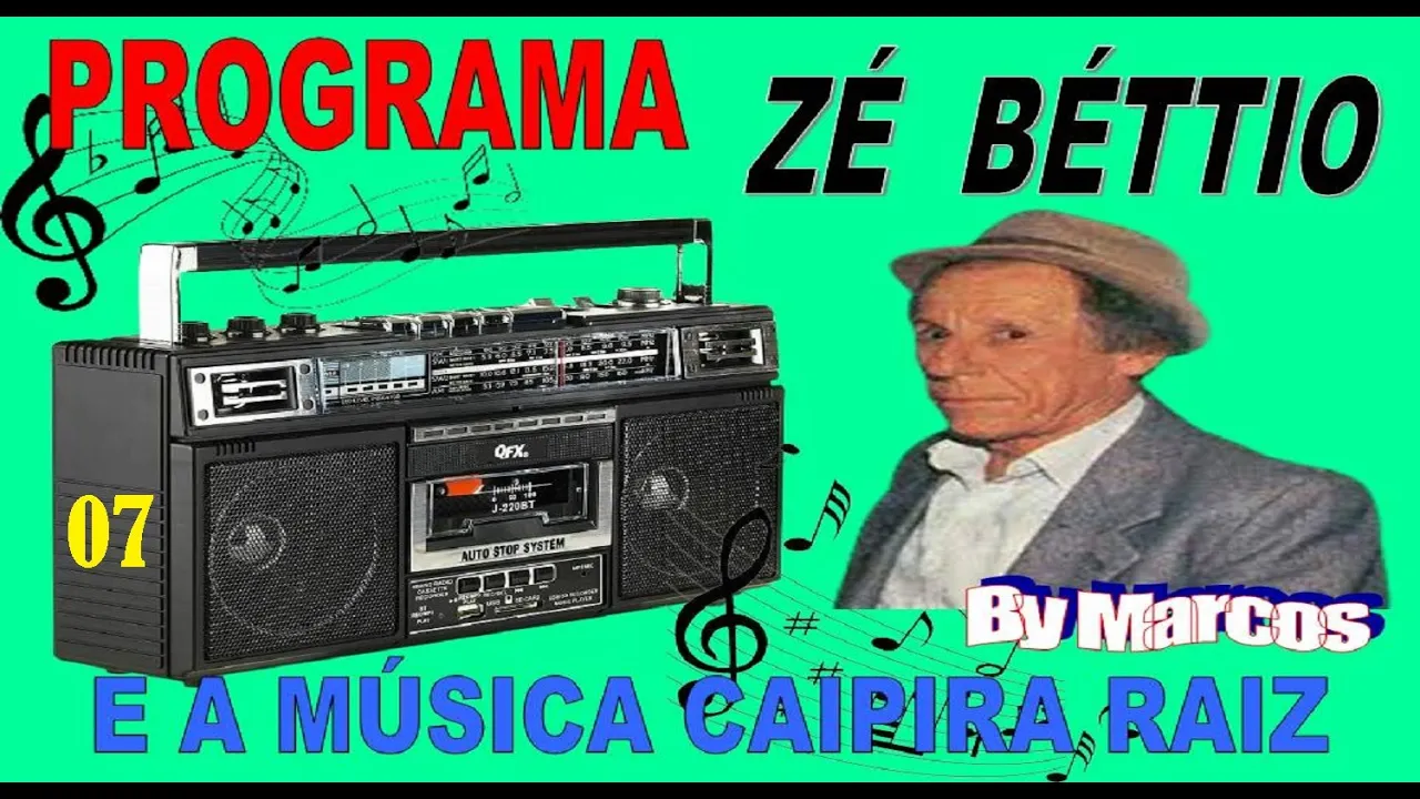 07- Programa ZÉ BÉTTIO tocando a verdadeira MÚSICA CAIPIRA E RAIZ   HAJA Saudades   by Marcos
