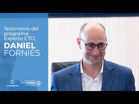 Testimonio del programa Experto CTO | Daniel Forniés - YouTube thumbnail