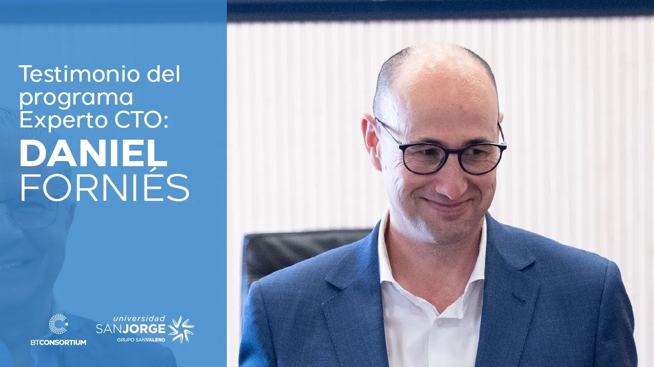 Testimonio del programa Experto CTO | Daniel Forniés - YouTube thumbnail