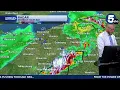Tracking strong storms this morning