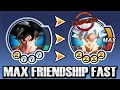 2023 HOW TO MAX FRIENDSHIP FAST IN DRAGON BALL XENOVERSE 2