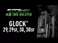 ShapeShift Glock 29 29sf 30 30sf IWB Holster For Concealed Carry - Alien Gear Holsters