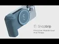 Lagu SnapGrip: Magnetic Snap-on Camera Grip+Battery for your phone
