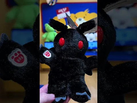 We went back to get a friend for Lestat #halloween #buildabear #mothman #gothic