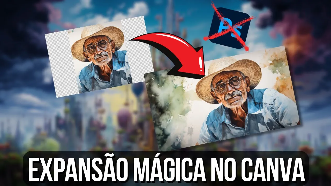 ????EXPANSÃO MÁGICA! CANVA GANHA IA INCRÍVEL PARA AMPLIAR IMAGENS! #canva
