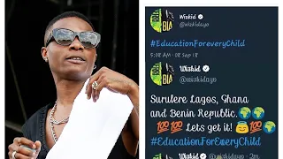 wizkid announces he is opening a school in nigeria ghana u0026 benin