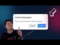 How to Prevent Browser Back Navigation Next js
