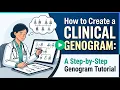 How to Create a Clinical Genogram - A Step-by-Step Genogram Tutorial