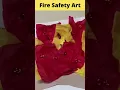 Fire Safety PRESCHOOL ART Idea