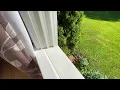 How to remove the sash on a 1990 style window before install