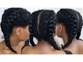 How To Cornrow Braid For Beginners Clear Easy Steps