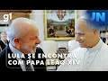 Download Lagu Jornal Nacional: Lula se encontra pela primeira vez com o Papa Leão XIV