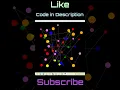 Colorful Dots Dance Python Art Creation