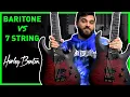 7 String Vs Baritone Guitar Harley Benton