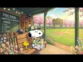 Spring Blossom Baseball Jazz with Snoopy Smooth Jazz for Study Relax Inner Peace