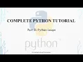 Python Loops Part 8