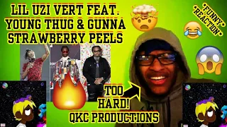 too hard lil uzi vert feat young thug u0026 gunna strawberry peels luv vs the world 2 reaction