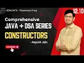 12 10 OOPS Concepts Constructors Java and DSA