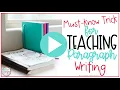 Must-Know Trick for Paragraph Writing Not So Wimpy Teacher