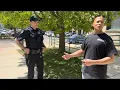 First Amendment Audit Postal employee try to physically INTIMIDATE re-visit