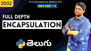 Encapsulation In Python oops concepts Python tutorials
