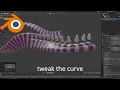 BLENDER How to array object along curve without distortion and align to a surface normal