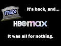 MAX is Reverting Back to HBO Max