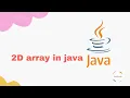 2d array in java malayalam java 2d array malayalam malayalam code eureka