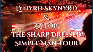 Lynyrd Skynyrd ZZ Top The Sharp Dressed Simple Man Tour - Concord CA