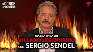 La receta de Sergio Sendel para ser un villano de impacto Telemundo Entretenimiento