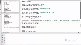 Logging Messages in Python