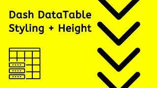 DataTable Styling Height -