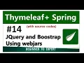 14 - Setup Bootstrap and JQuery