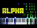 Lagu C418 - Alpha (from Minecraft Volume Beta) - Piano Tutorial