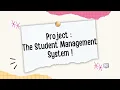 Project - Student Management System in C Complete Beginner to Advanced Project