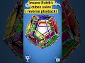 Insane Rubik s cubes solves