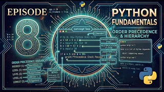 Python Order of Operations Operator Precedence Python for Beginners Ep 8