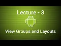 Lecture 3 - Layouts Android Development By Fahad Malik