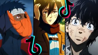 sad anime moments tiktok compilation