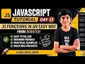 JavaScript Functions Explained in 8 mins Code With Mahesh