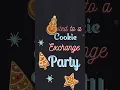 Cookie Exchange Party Invitation