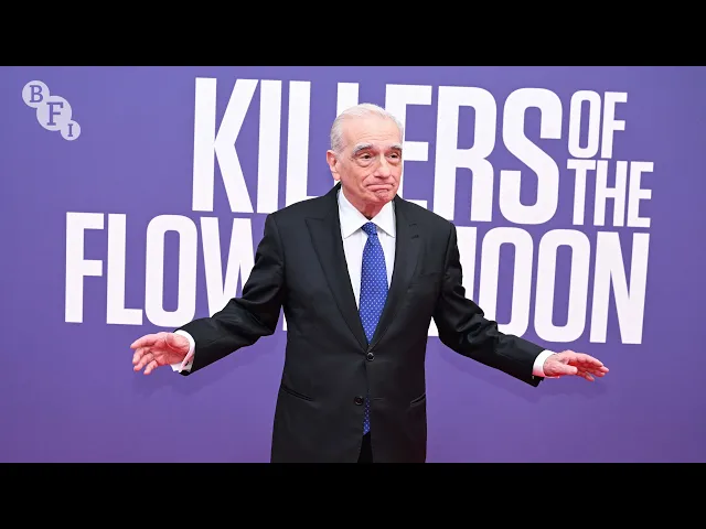 Martin Scorsese arrives for Killers of the Flower Moon at the BFI London Film Festival 2023