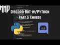 Discord Bot Part 3 Embeds 2023