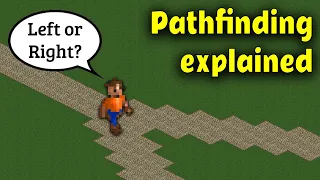 How does Pathfinding work in RollerCoaster Tycoon 2 Classic