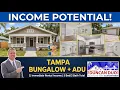 Earn Instant Rental Income Tampa FL Historic Bungalow Detached ADU 6020 N Flora Vista Ave