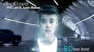 Download ThatPower ⚡- Wil.i.am \u0026 Justin Bieber  .BassBoosted💡 8D Audio from @MEGA - 8D. MP3