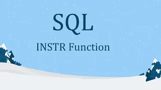 SQL INSTR Function