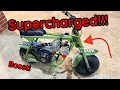 I Supercharged the Cheapest Mini Bike - Installing a Supercharger on the Hover Hearts Mini Bike P1