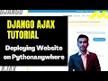 Deploying Django Website on Pythonanywhere