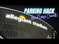 Allegiant Stadium Parking Hack 49ers Raiders Preseason NFL Football Las Vegas